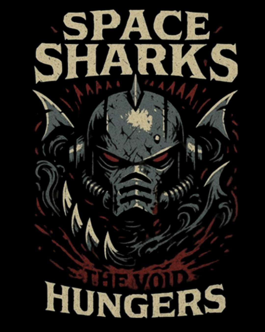 Warhammer 40k 'SPACE SHARKS' T-shirt