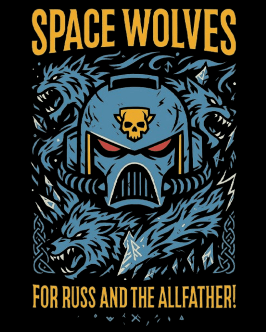 Warhammer 40k 'SPACE WOLVES' T-Shirt