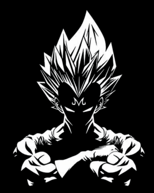 Retro Limited Vegeta Dragon Ball Oversize T-Shirt- Unisex