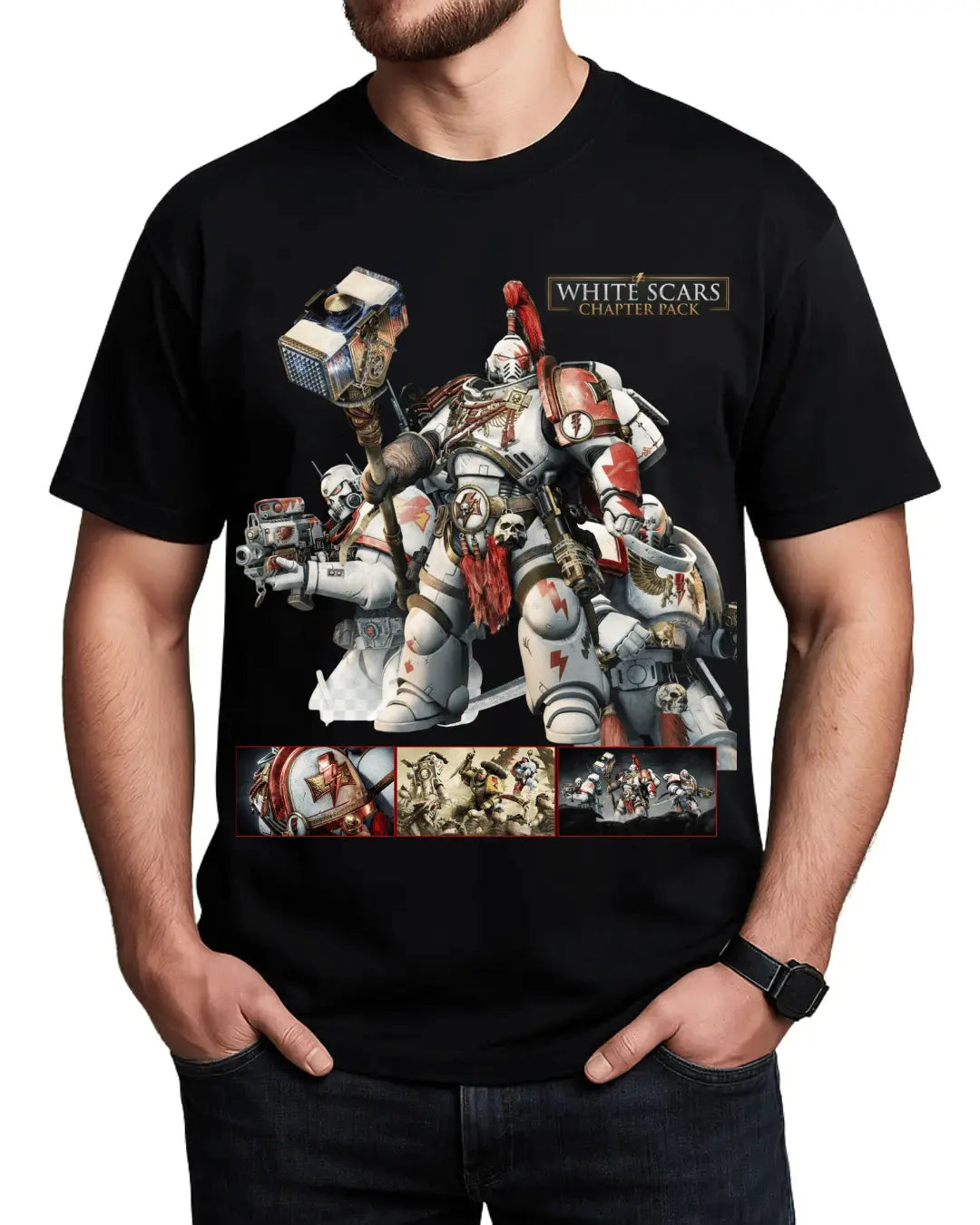 Warhammer 40k 'WHITE SCARS' Limited Edition T-Shirt