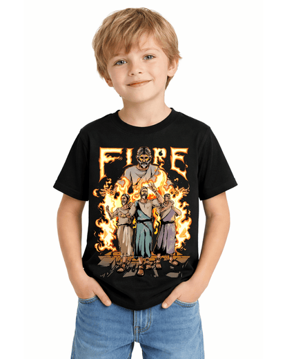 Jesus in the Fire Daniel III Fire Trial Tee
