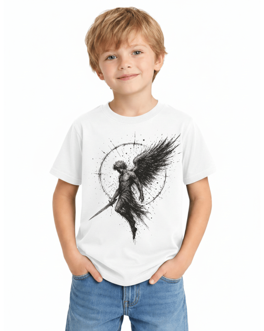 Archangel Michael – Flaming Sword Tee