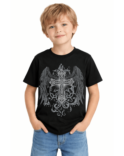 Cross And Wing Tshirt
