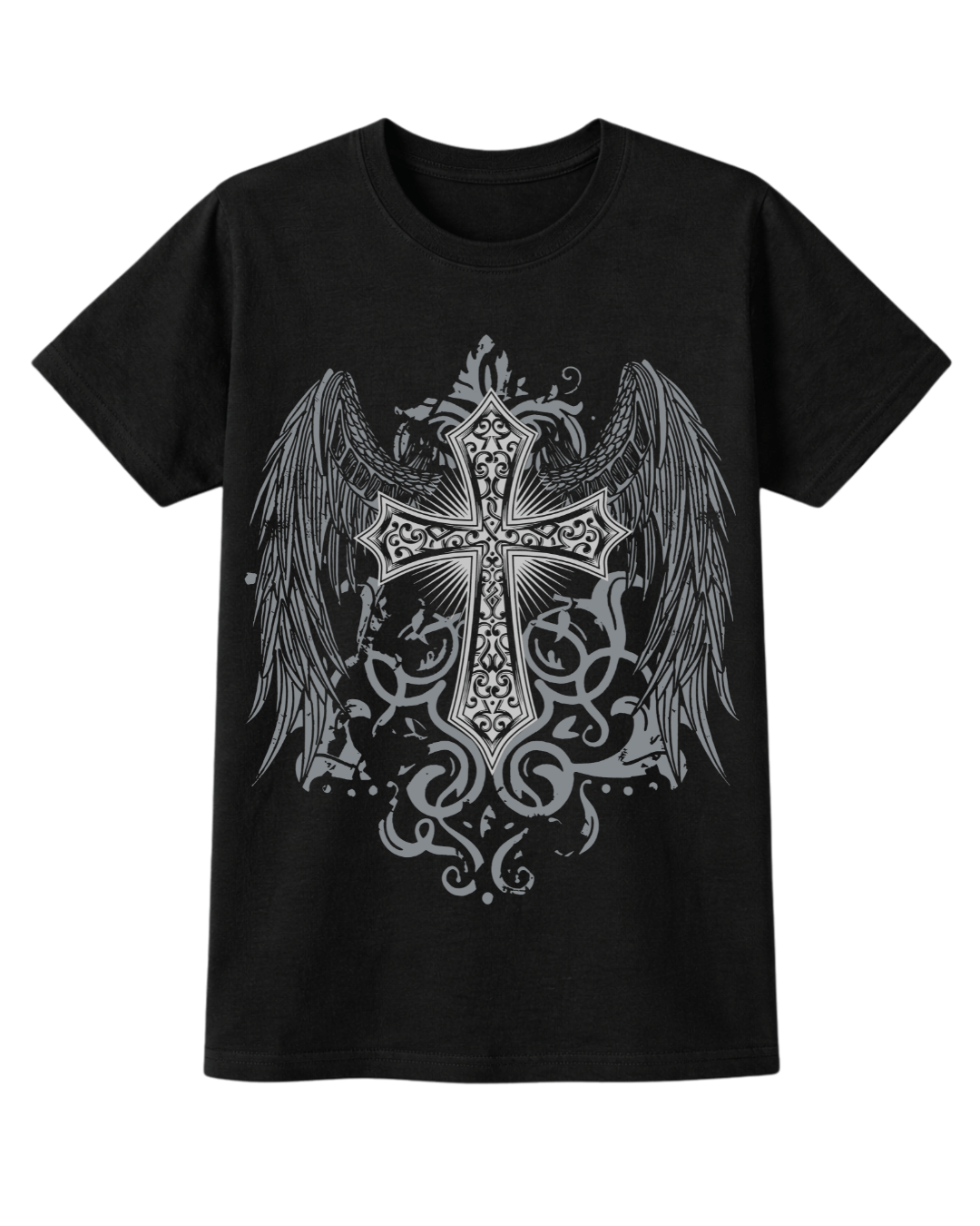 Cross And Wing Tshirt