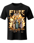 Jesus in the Fire Daniel III Fire Trial Tee