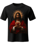 Jesus Sacred Heart Vintage Tee