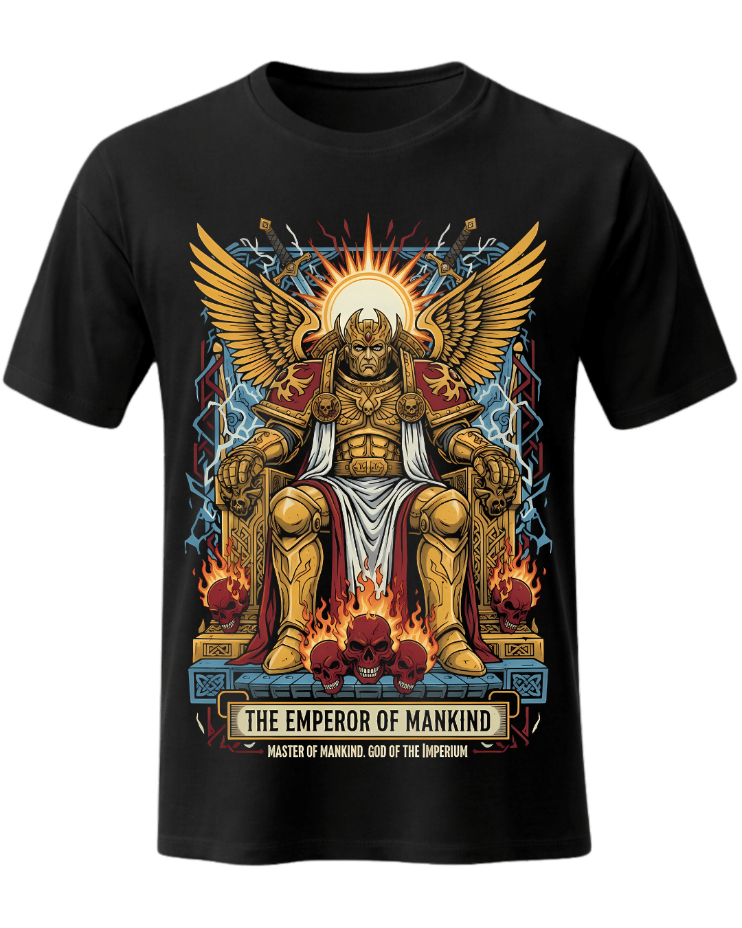 Warhammer 40k 'THE EMPEROR OF MANKIND' T-Shirt