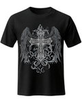 Cross And Wing Tshirt