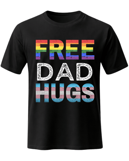 FREE DAD HUGS LGBTQ TEE