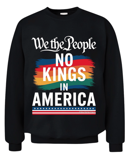 We The People NO KINGS In AMERICA T-SHIRT
