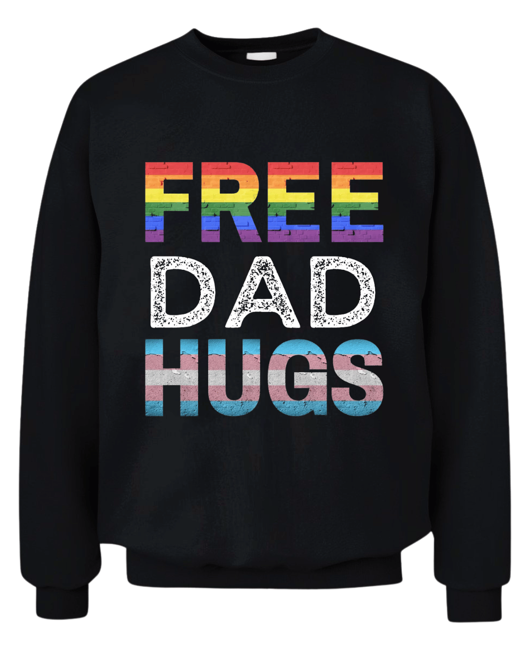 FREE DAD HUGS LGBTQ TEE