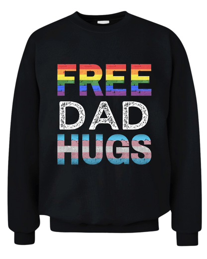 FREE DAD HUGS LGBTQ TEE