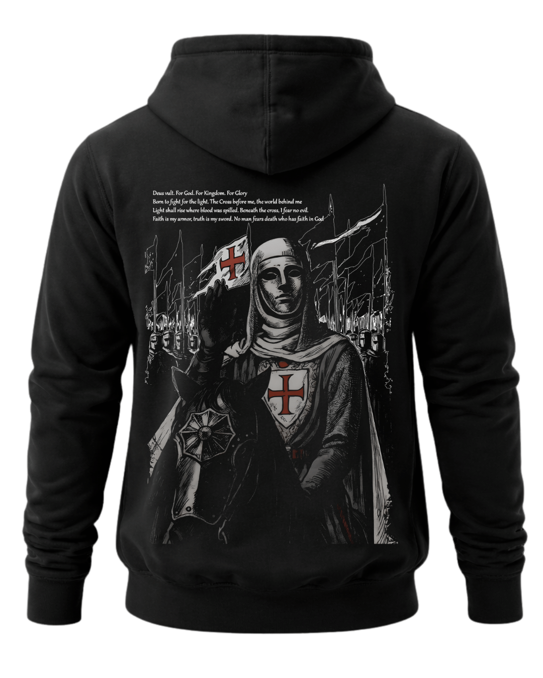 Retro Baldwin IV "The Leper King" The Crusader King and His Holy Army T-Shirt