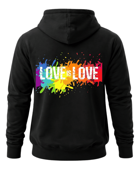 Love Is Love – Rainbow Splash Tee