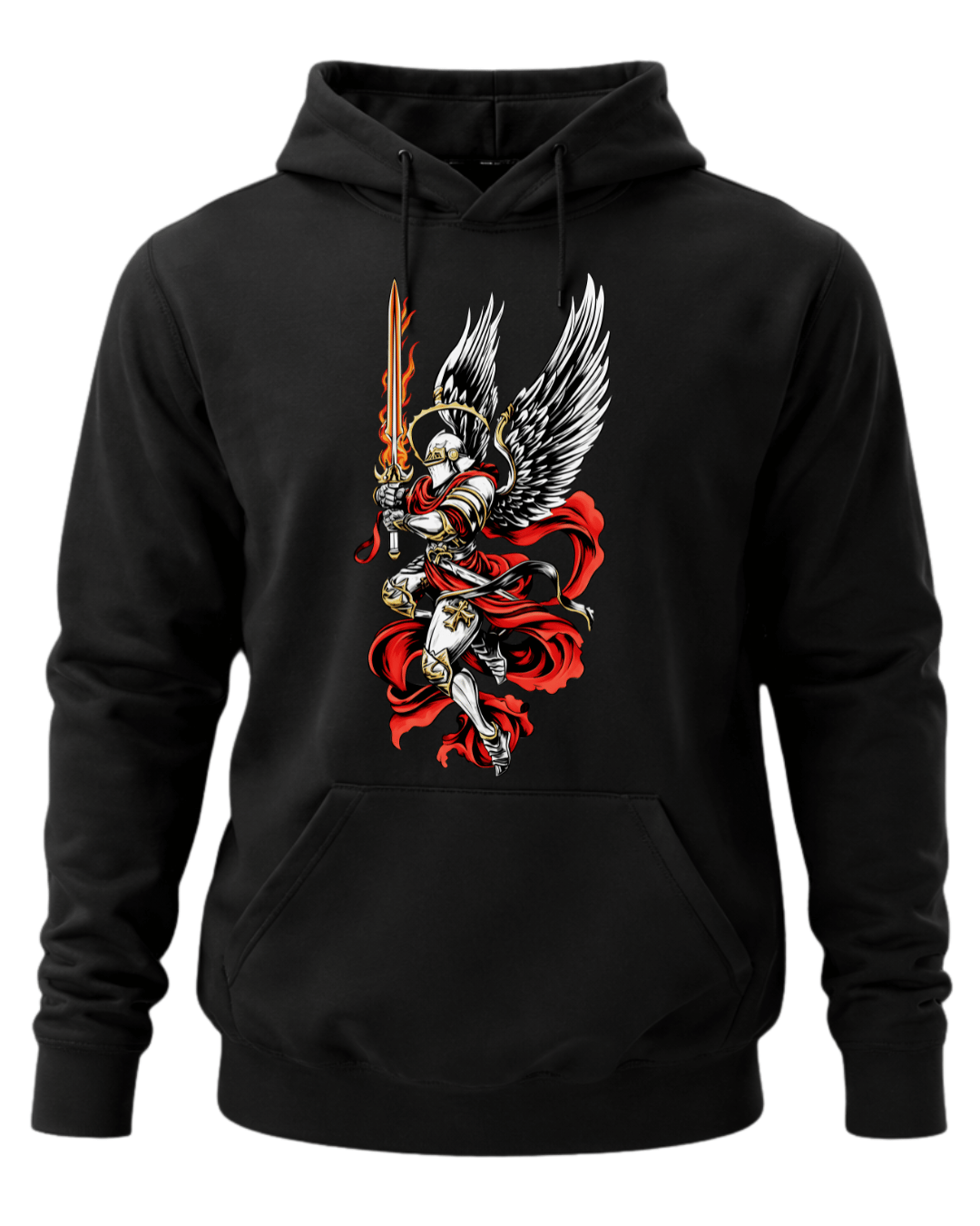 Archangel Michael Flaming Sword T-Shirt