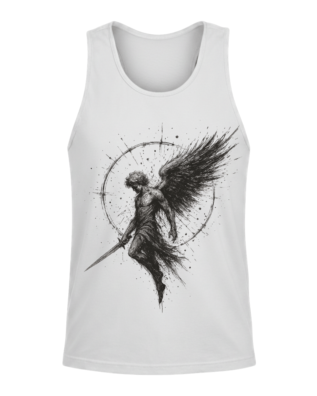 Archangel Michael – Flaming Sword Tee