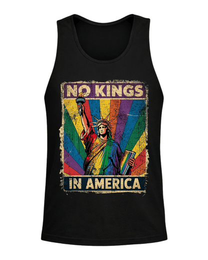 No Kings In America LGBT Tee