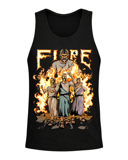 Jesus in the Fire Daniel III Fire Trial Tee