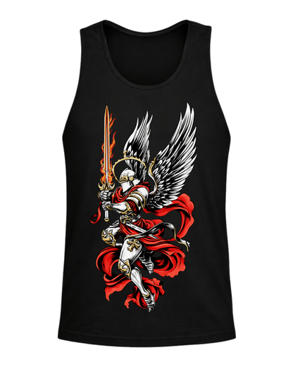 Archangel Michael Flaming Sword T-Shirt