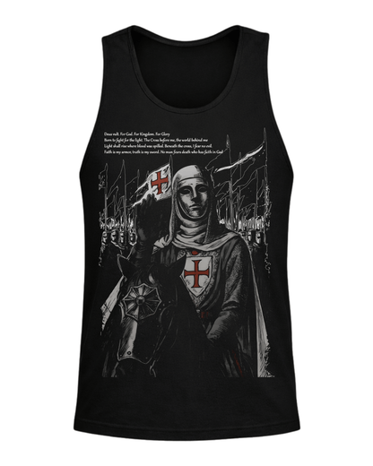 Retro Baldwin IV "The Leper King" The Crusader King and His Holy Army T-Shirt