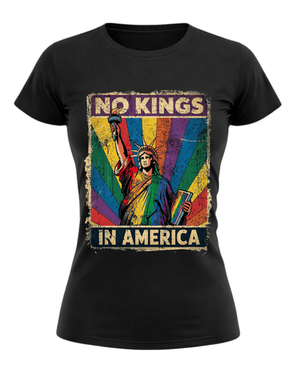 No Kings In America LGBT Tee
