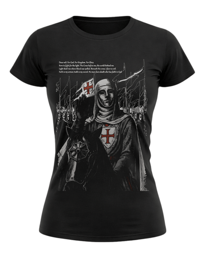 Retro Baldwin IV "The Leper King" The Crusader King and His Holy Army T-Shirt