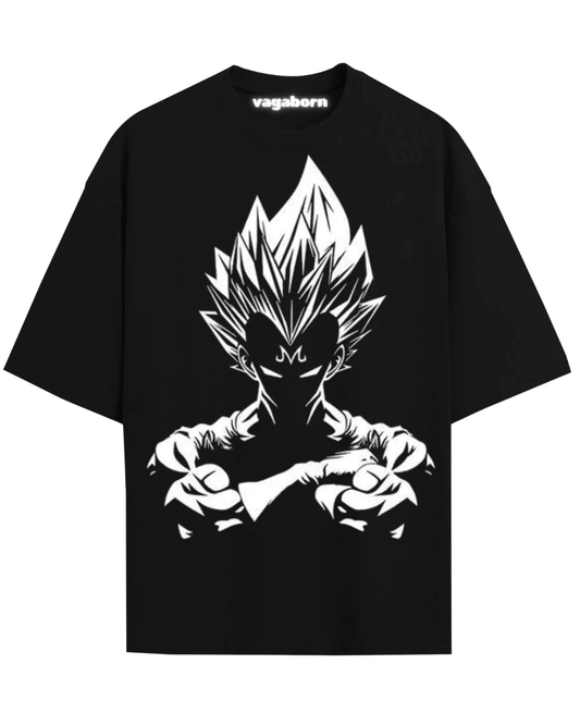 Retro Limited Vegeta Dragon Ball Oversize T-Shirt- Unisex